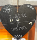 Angie Dynon hand painted Wall hanging
