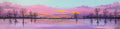 Sunsetting over Menindee Lakes
