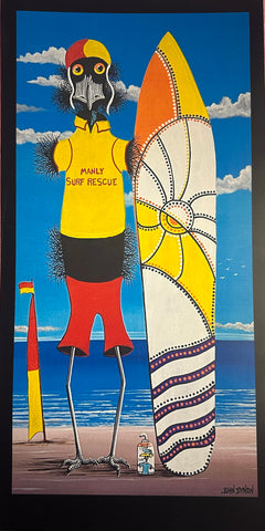 Emu surfer print ￼