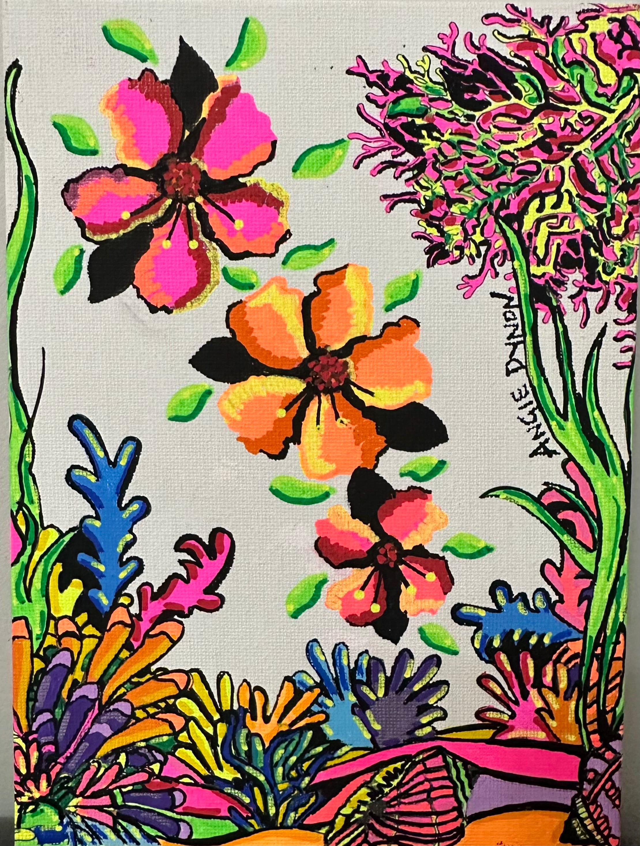 Under Water (Painted by Angie Dynon)