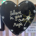 Angie Dynon handpainted wall hanging ￼