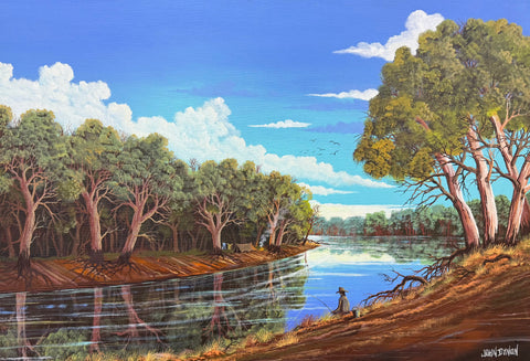 Camping on the Darling