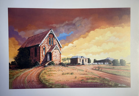 Silverton Church print