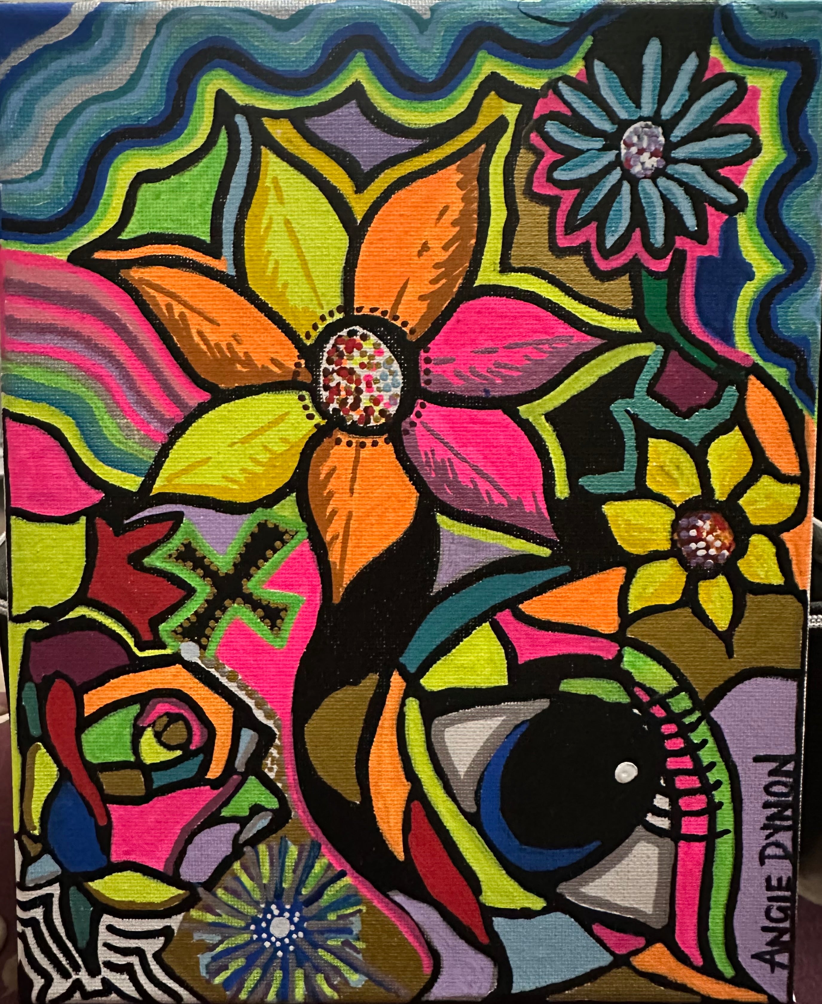 Coming to Light (Painted by Angie Dynon)