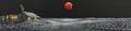 Blood moon at Silverton