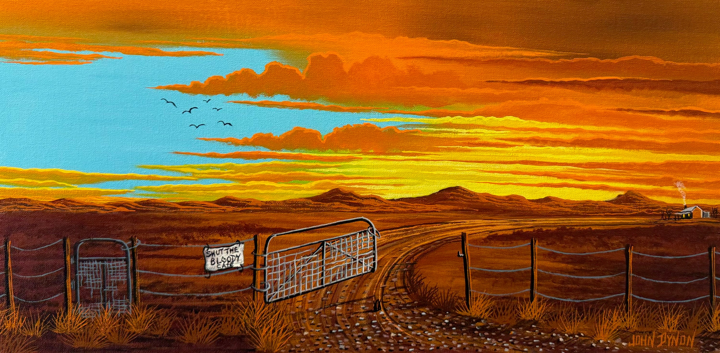 That bloody gate again