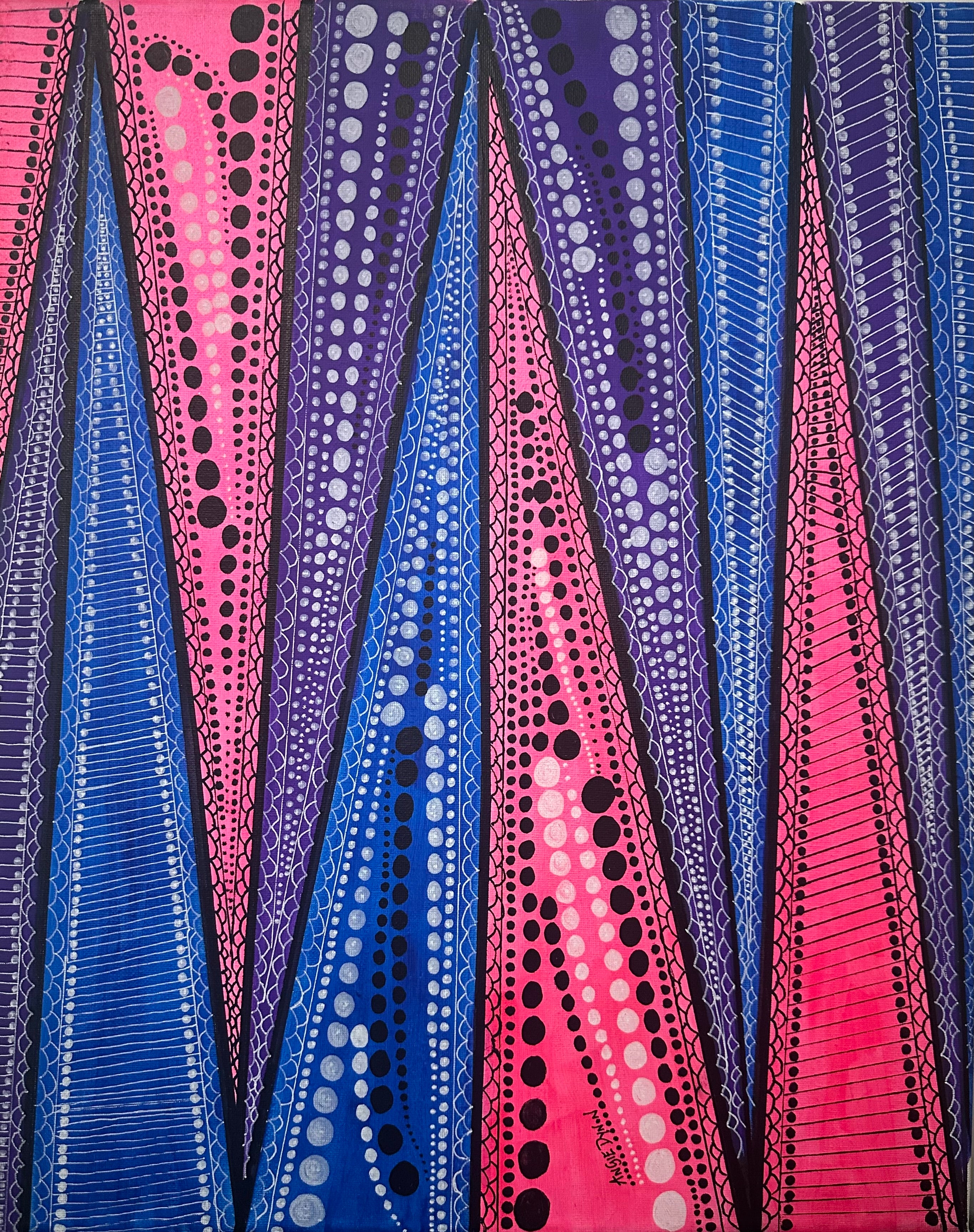 Opposite direction of life (Painted by Angie Dynon)