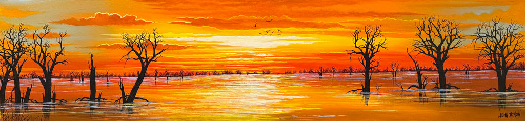 Glowing Sunset Menindee