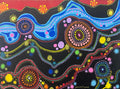 The upstream of life (Painted by Angie Dynon)