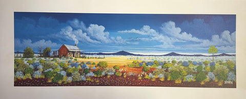 Silverton Bush Scene Print