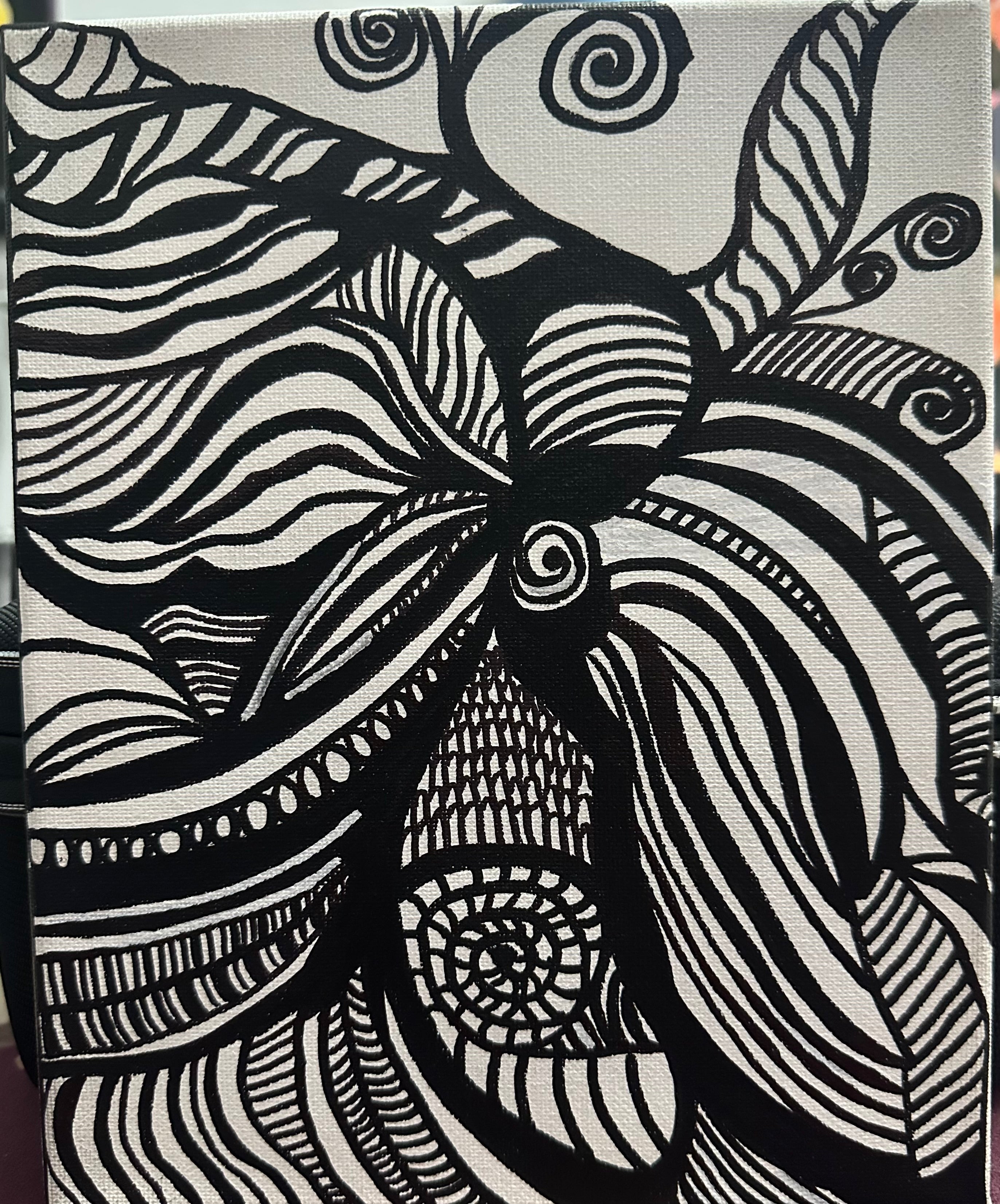 Changing directions (Painted by Angie Dynon)