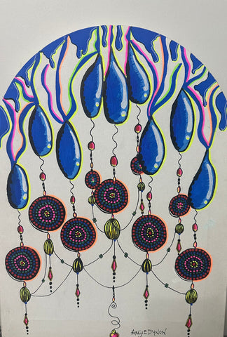Droplets (Painted by Angie Dynon)